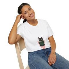 Whimsical Cat T-Shirt