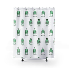 Cactus Shower Curtain - Fun Bathroom Decor, Gift for Plant Lovers, Trendy Home Accessories, Cute Cactus Design, Unique Bathroom Art