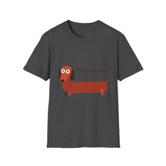Dog Lover Unisex T-Shirt, Cute Sausage Dog Tee, Funny Dog Lover Gift, Pet Owner Apparel, Casual Wear, Gift for Dog Lovers