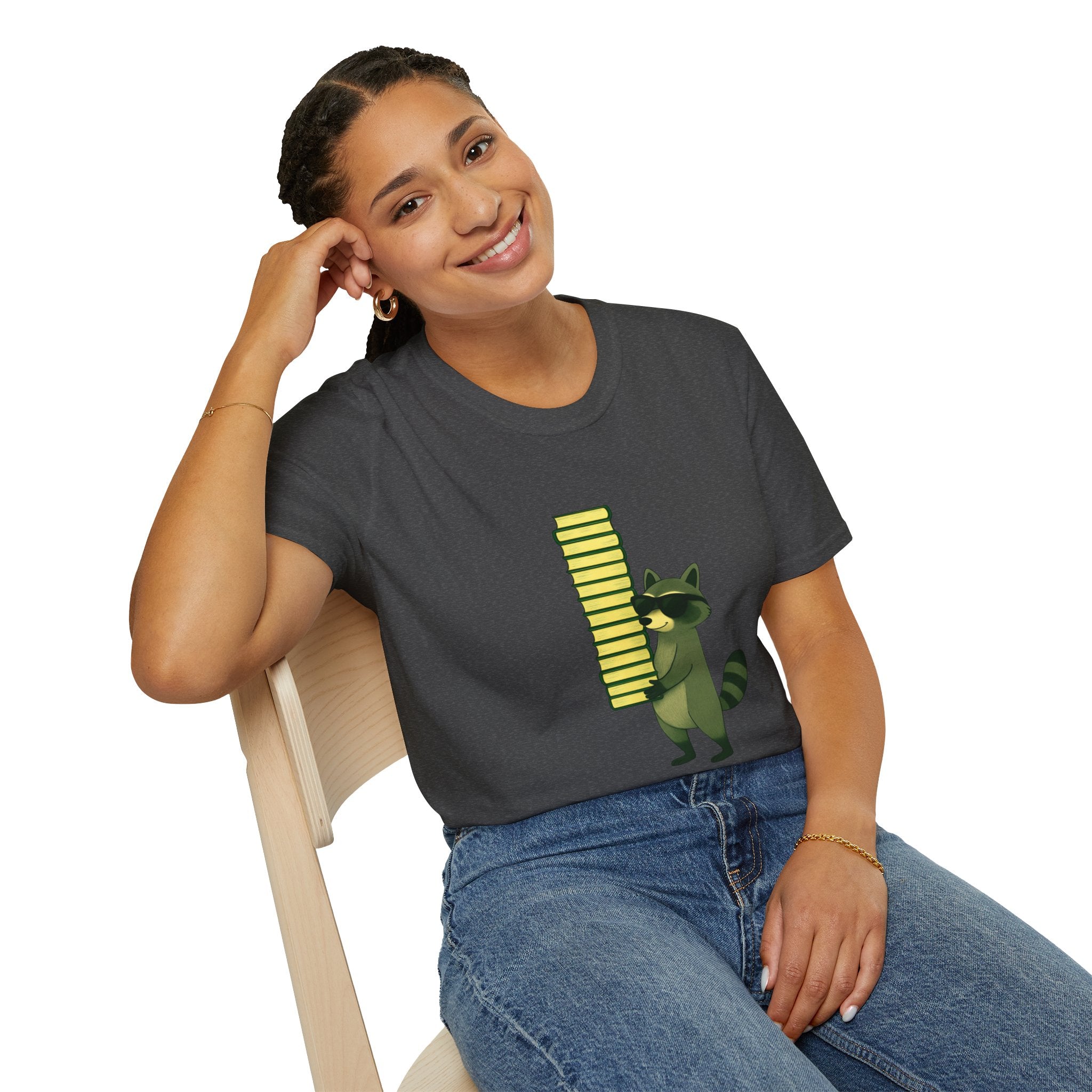 Funny Raccoon Graphic T-Shirt