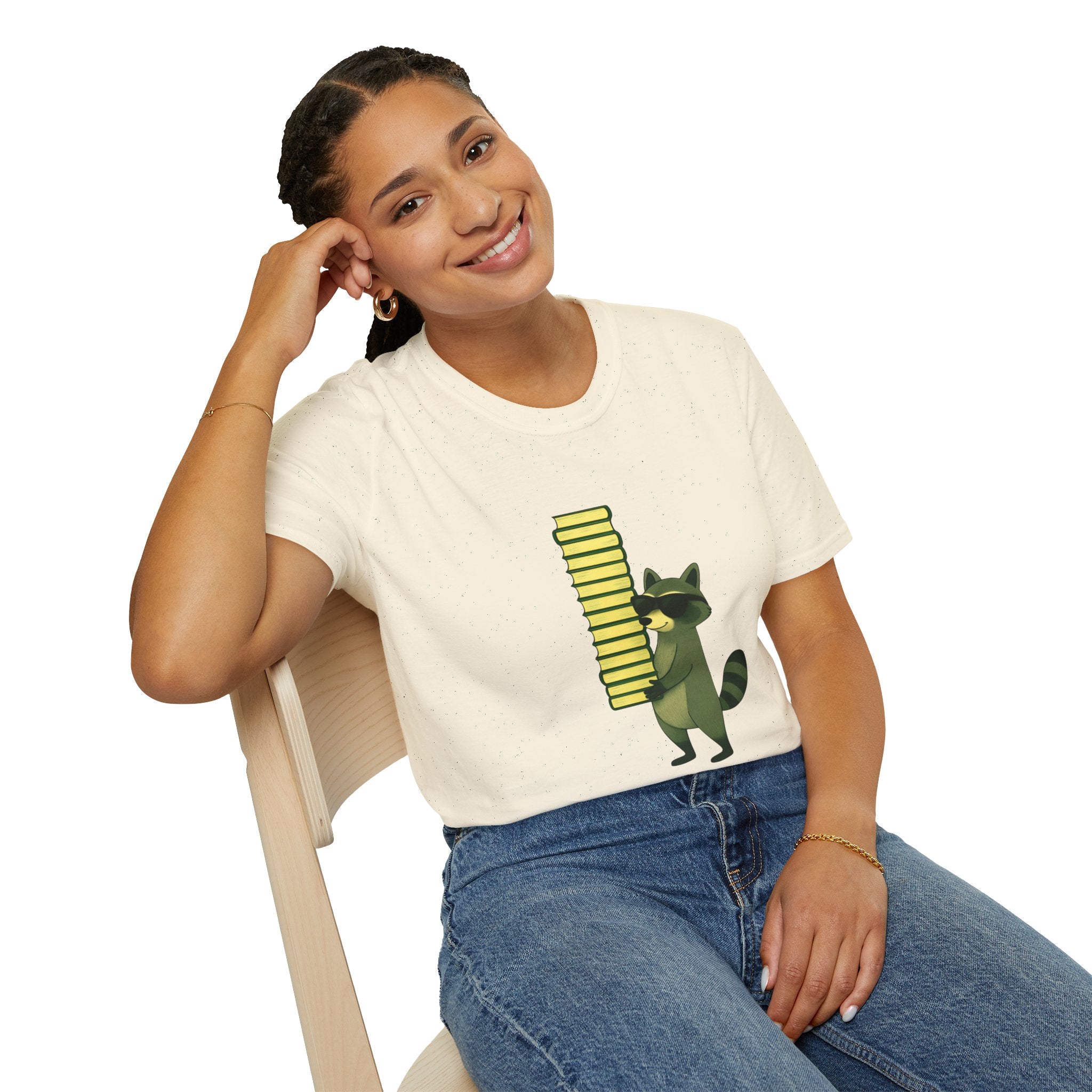 Funny Raccoon Graphic T-Shirt