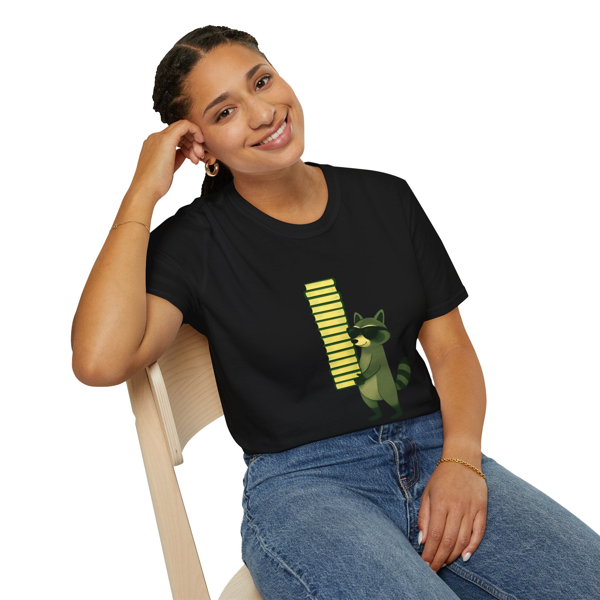 Funny Raccoon Graphic T-Shirt