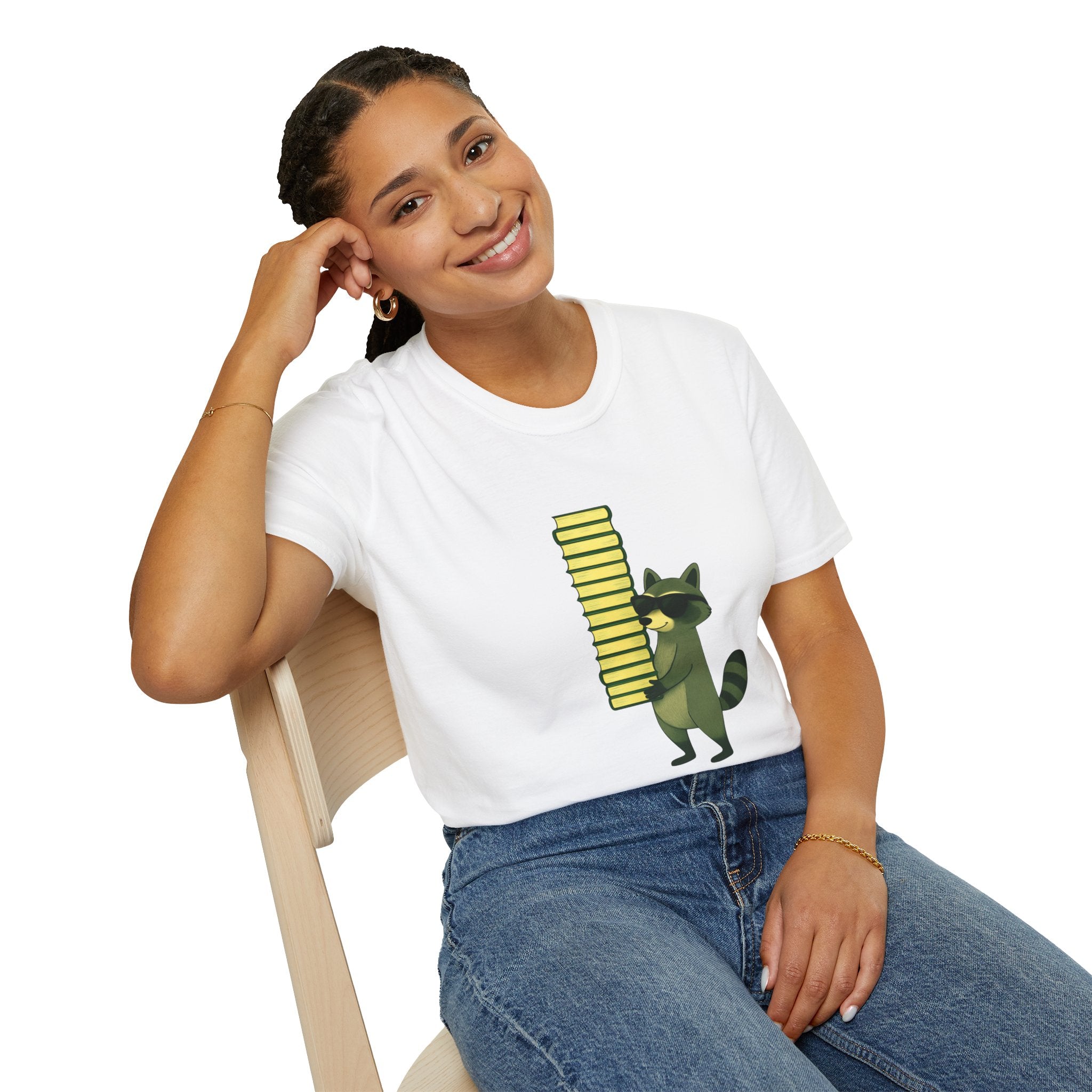 Funny Raccoon Graphic T-Shirt