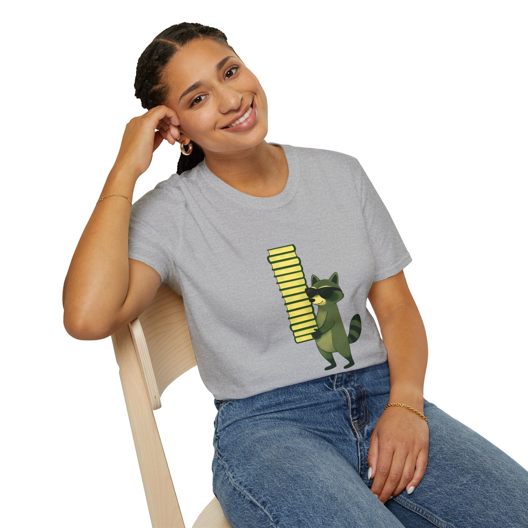 Funny Raccoon Graphic T-Shirt