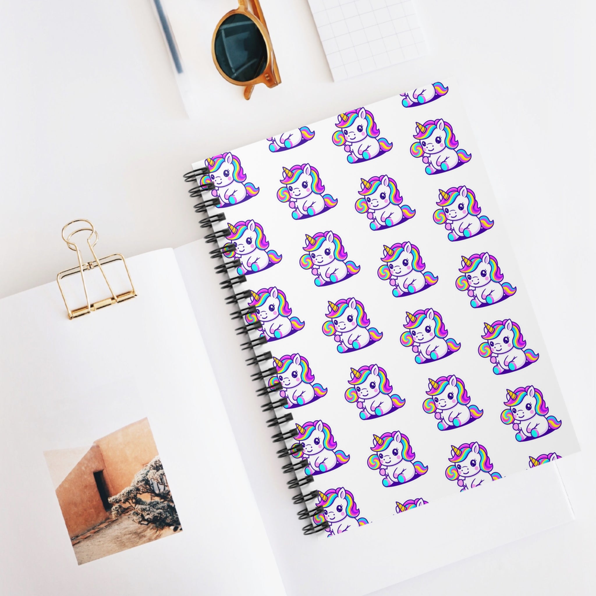 Whimsical Unicorn Spiral Notebook - Perfect for Kids, Journaling, or Back to School, Cute Gifts for Unicorn Lovers, School Supplies, [...]