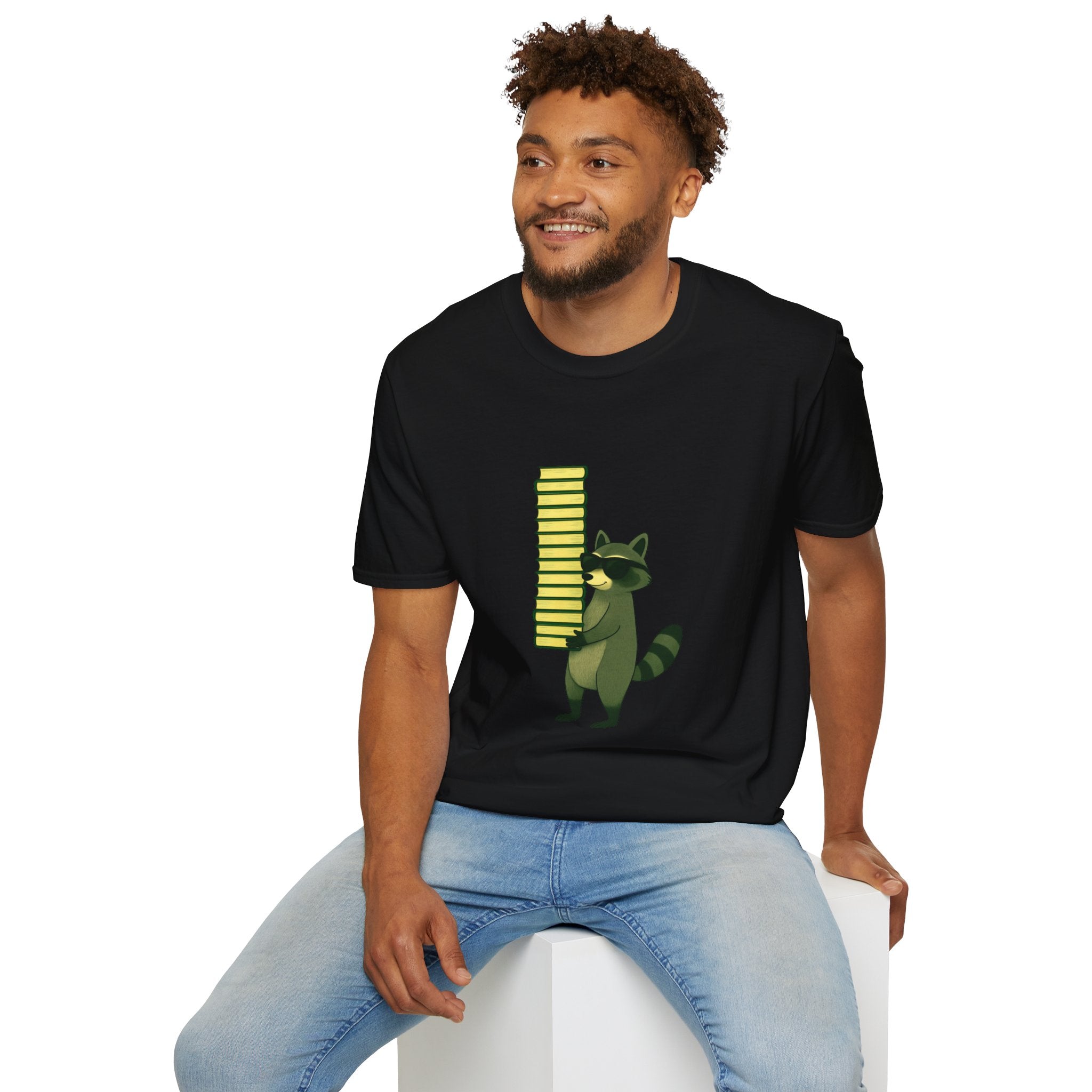 Funny Raccoon Graphic T-Shirt