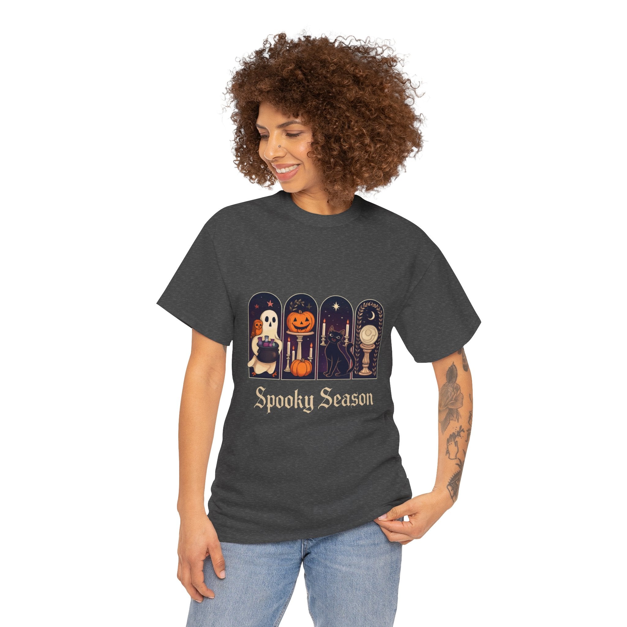 Spooky Season Unisex Heavy Cotton Tee