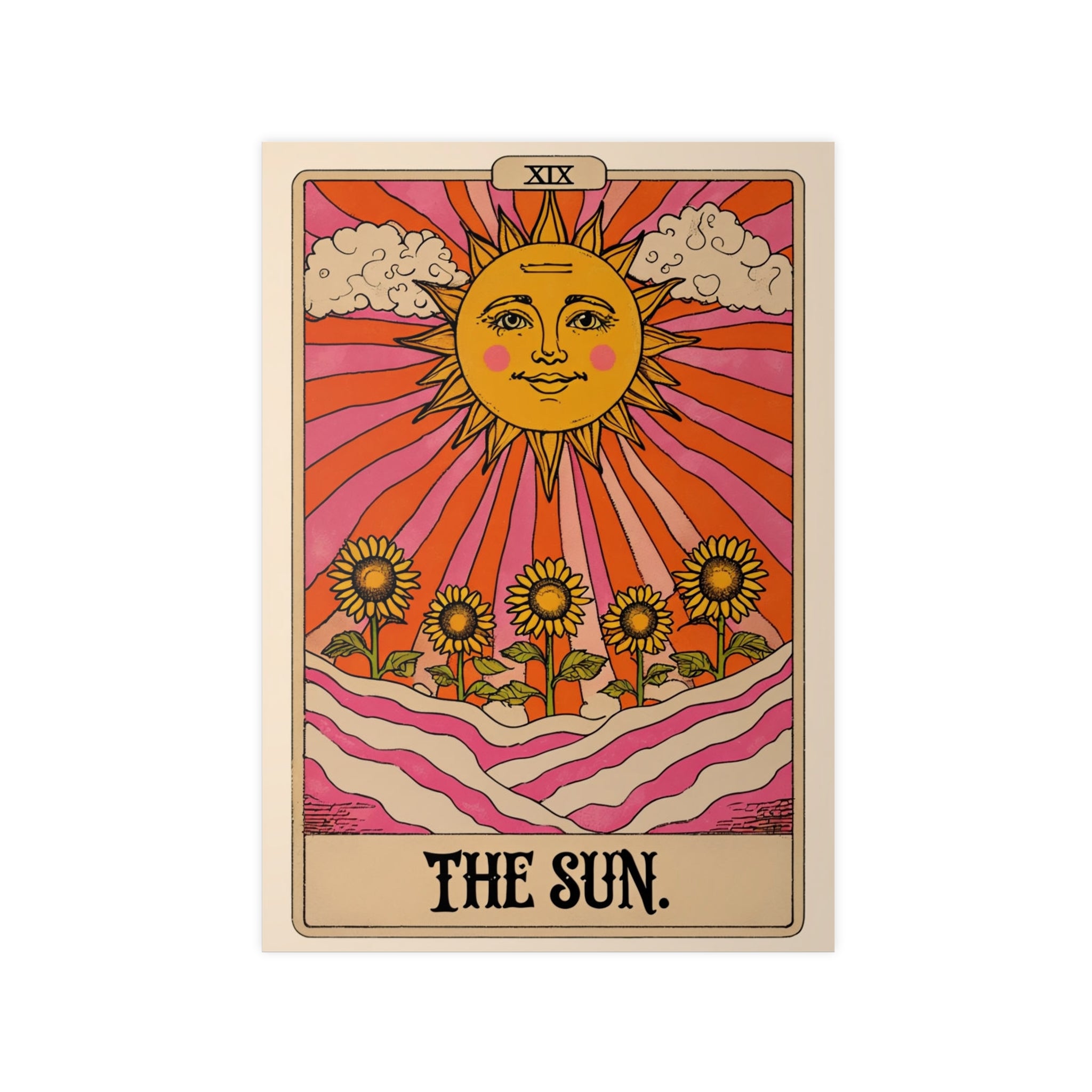 Bohemian Sun Poster Art